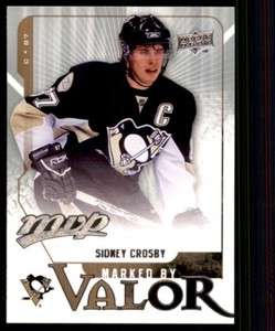 2008-09 Upper Deck MVP Marked by Valor Sidney Crosby Pittsburgh Penguins #MV7