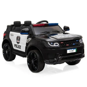 12V Kids Ride On Car 2.4G RC Electric Car, LED Flashing Light, Music & Horn Toy - Picture 1 of 15