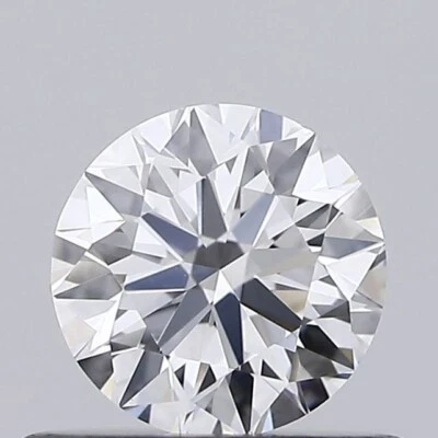 0.52ct Round Brilliant Cut Lab-grown Diamond IGI Certified D Colour VVS1 Clarity - Image 1 of 4