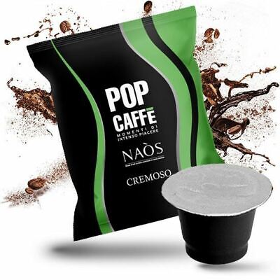 100 Capsule Compatibili Nespresso Pop Caffe' Naos Cremoso Originali Break Shop • 20.89€