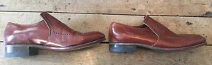 *Pair of Impressive Men Brown Florsheim Loafer Shoes - Size 8½ M (38) - Bild 1 von 6