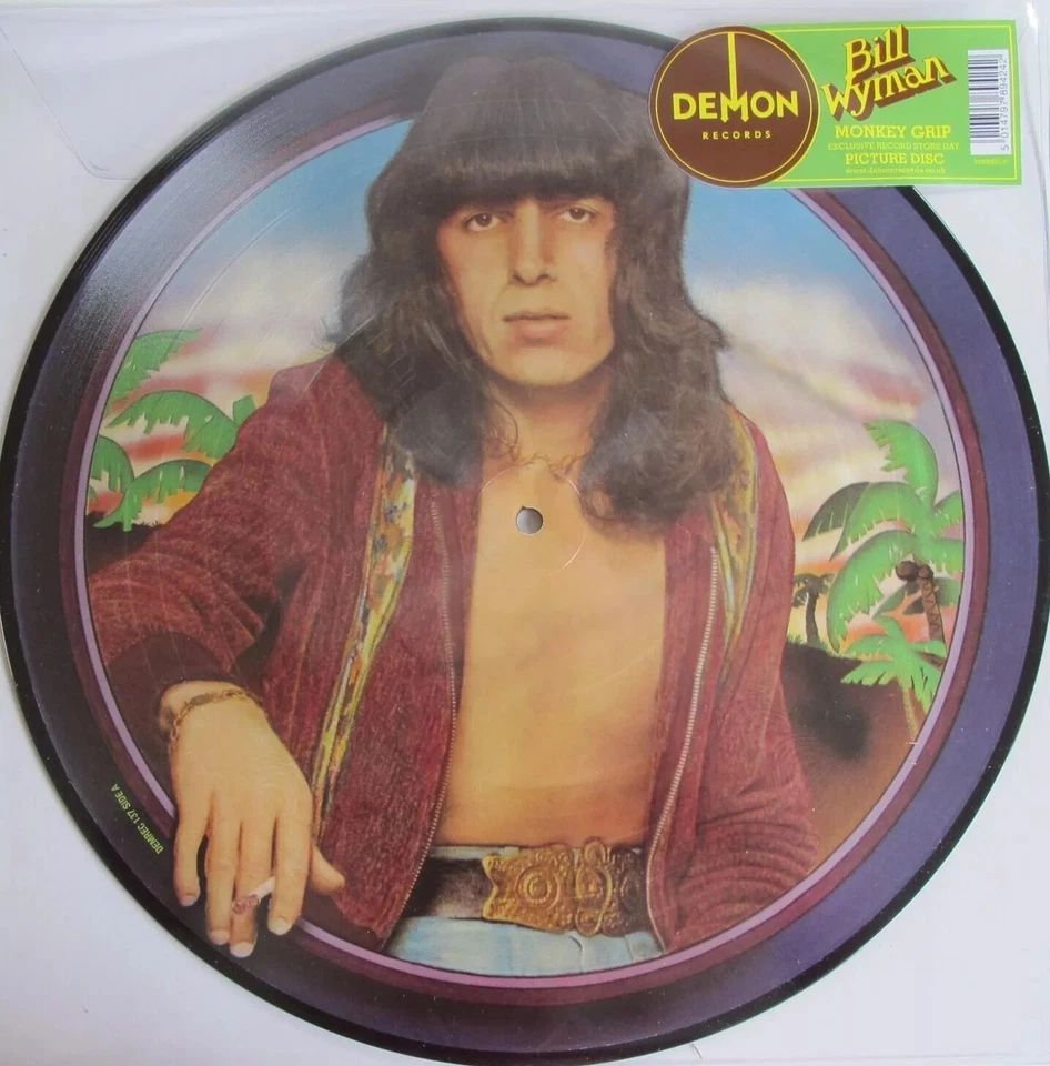 BILL WYMAN - Monkey Grip 2016 EU Vinyl Picture Disc LP New - Image 1 of 1