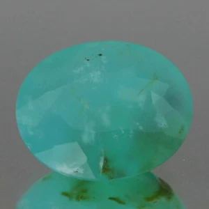 Video_8.76cts_Oval Cut_Vivid Sea Blue Green_Peru_Translucent_Natural Opal_GM208 - Picture 1 of 2