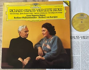 DG 419 188-1 DIG R STRAUSS FOUR LAST SONGS LP SINTOW KARAJAN 1986 EX++ W GERMANY - Picture 1 of 3