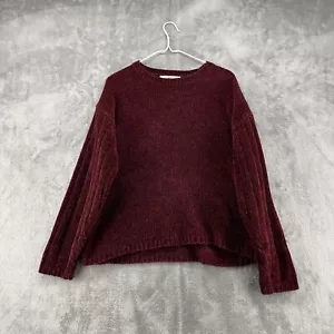 Vintage Orvis Sweater Womens Small Maroon Red Outdoor Hike Designer READ - Picture 1 of 15