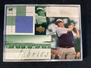 2002 Upper Deck - Fairway Fabrics #FC-FF Fred Couples (MEM) - Picture 1 of 2
