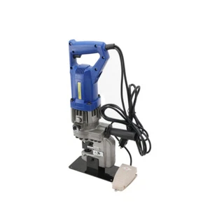 Punzonatrice elettrica idraulica per fori resistente set 5 matrici punzonatrice 110V - Foto 1 di 18