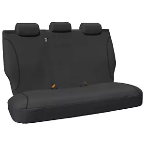 Grey Canvas Tailor Made Rear Seat Cover for Mazda BT50 UP UR 2011~2019 - Picture 1 of 2