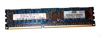 2 GB DDR3-RAM Registered ECC 2Rx8 PC3-10600R 'Hynix HMT125R7TFR8C-H9 T2 AB-C' - Photo 1/2
