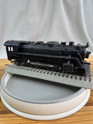 Locomotora de vapor vintage MARX O # 666 de metal fundido negro Foto 1 de 4