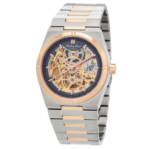 Mathey-Tissot Zeus Skeleton Automatic Grey Dial Men's Watch H118CFRS - Picture 1 of 4