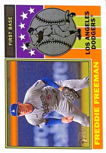 Iconos de jugador Topps Heritage Freddie Freeman 1976 2025 #76PI-1 Dodgers - Imagen 1 de 2