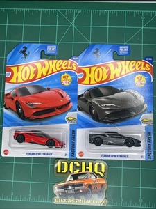 2025 Hot Wheels 🔥 FIRST EDITION SET 🔥 Ferrari SF90 Stradale - Red & Gray - Bild 1 von 8