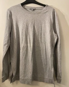 Grey Cotton COS Crewneck Jumper Size S - Picture 1 of 5