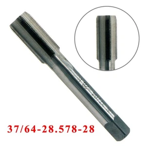 Heavy Duty HSS Tap 37/64 28 TPI Right Hand Thread Tool for Various Applications - Picture 1 of 9