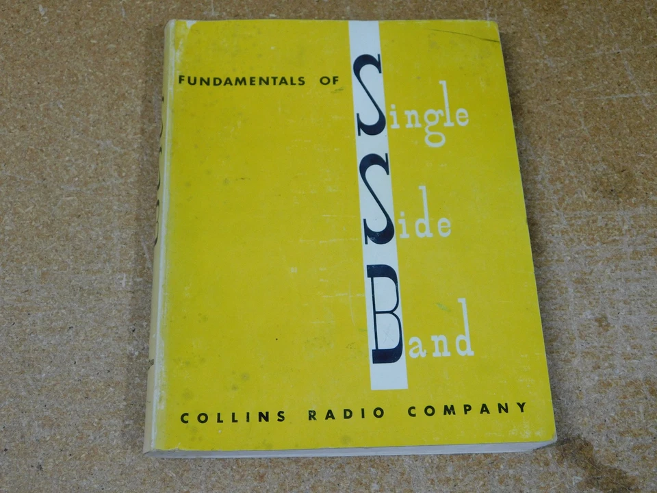 Collins Fundamentals of Single Side Band SSB Ham Radio Book (original) - Image 1 of 1