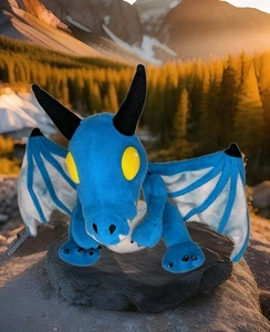 World of Warcraft Azurblauer Drache Whelping 10 Zoll Plüsch 2015 Blizzard Blue Dragon  - Bild 1 von 12