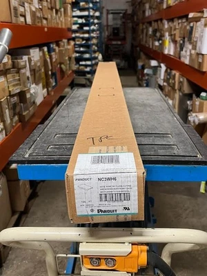 Panduit Panduct NC3WH6 Halogen Free Flush Wiring Duct Cover New open box - Image 1 of 3