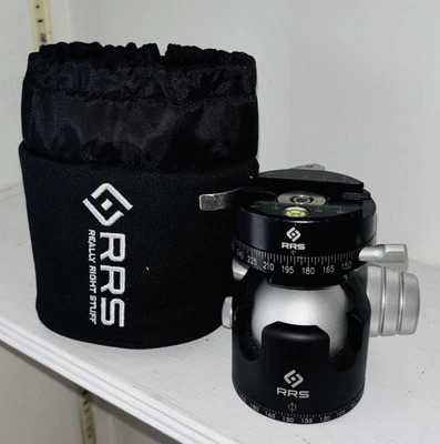 Really Right Stuff BH-55 Ball Head w/ PC-LR B 72mm Round Panning Clamp 50 lb cap - Image 1 of 4