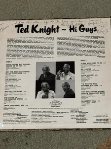 Ted Knight Signed/Inscribed Album “Hi Guys” w/JSA …CADDYSHACK .. Album Included - Picture 1 of 5