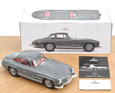 Mercedes-Benz 300 SL (1954) - grigio grafite 1/12 di NOREV 123852 - Immagine 1 di 4