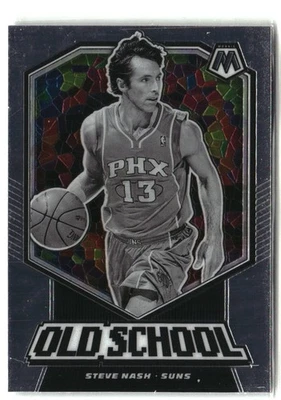 2019-20 Panini Mosaic #1 Steve Nash Old School - Image 1 of 2