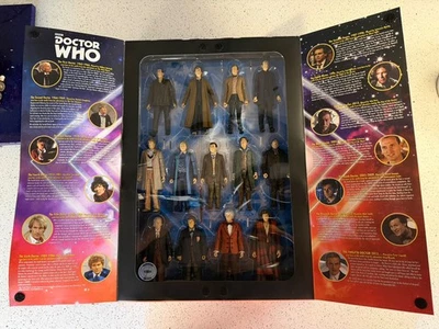 Dr DOCTOR WHO 13 DOCTORS FIGURE SET Brand New Unopened Toys R Us exc. War Doctor - Image 1 of 4
