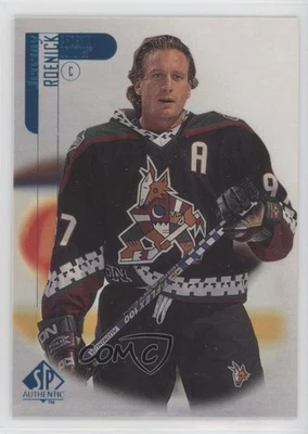 1998-99 SP Authentic Jeremy Roenick #65 HOF - Image 1 of 2