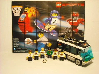 LEGO Sports 3404 Team Bus Soccer/ Football Players Team Germany 2000 - Image 1 of 3