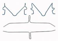 Fits 89-95 Toyota 4Runner Pickup Disc Brake Hardware Kit H15730A Raybestos - Imagem 1 de 1