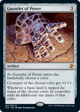 Gauntlet of Power Time Spiral Remastered NM Artifact Mythic Rare CARD ABUGames