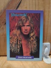 1991 Brockum Rock Cards: BAND: MEGADETH. #257. DAVE MUSTAINE   RC1