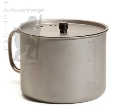 Taza de titanio Vargo Ti-Lite 900 ml Foto 1 de 2