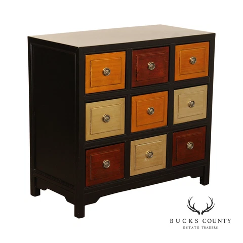 Bassett Mirror Co. Tic-Tac-Toe Color Block Chest Cover
