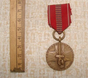 Rumänien WW2 Medaille mit Band 1941 - Bild 1 von 6