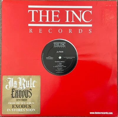 Ja Rule - Exodus - 12” Vinyl Single Promo Copy - Image 1 of 4