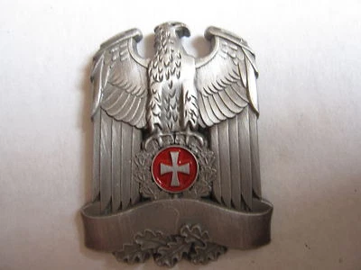 MARKENLOS WH Reichsadler Banner Eisernes Kreuz Schild Pin Anstecker Wehrmacht WW2 WK2 WWII