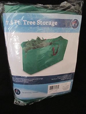 Christmas Artificial Tree Green Storage Duffle Bag 7.5' Container Cover Bedding - Image 1 of 3