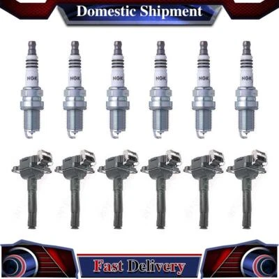 Bujía de bobina de encendido estándar 12X NGK para Audi S4 2000-2002 Foto 1 de 4