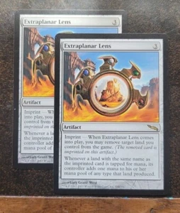 2x Extraplanar Lens rare artifact cards - Mirrodin - NM/VG - Picture 1 of 1