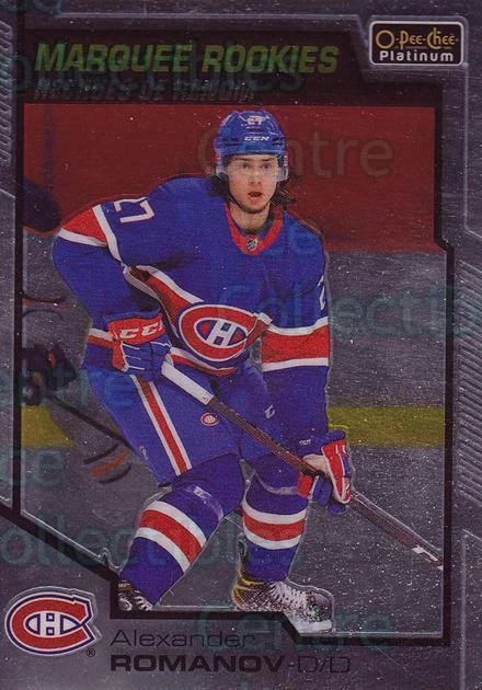 2020-21 O-Pee-Chee Platinum #198 Alexander Romanov - Image 1 of 1