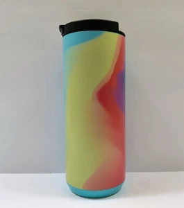 Starbucks 2021 Tie Dye Rainbow Stainless Steel Vacuum Insulated Tumbler 12 oz - Picture 1 of 5