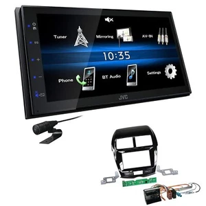 JVC 2 DIN Digital Autoradio Bluetooth USB für Peugeot 4008 Typ B ab 2012 piano - Bild 1 von 5