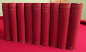 Vintage The Works of William Makepeace Thackeray ~ Nine Volume Set - Picture 1 of 7