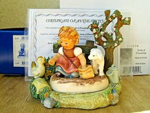 Goebel Hummel "FRÜHLINGSSÄT" Figur SAMEN DER FREUNDSCHAFT SAMMLERSET NEU IN OVP - Bild 1 von 12