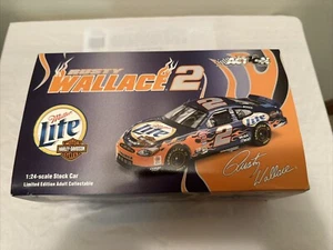 Action NASCAR Harley Davidson Rusty Wallace #2 1/24 Diecast. - Picture 1 of 10