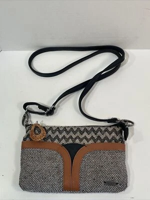 ROXY Shoulder Crossbody Bag Purse Small Summer Accessory Boho - Image 1 of 4