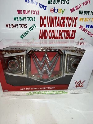 WWE Raw Women's Championship Title Belt Adult Full Size Prop Replica NEW - Image 1 of 4