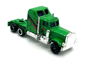 Unbranded Green Semi Truck Cab Miniature Diecast