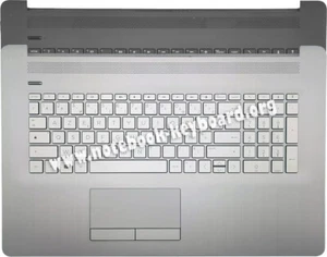 Französische Tastatur Topcase Original für HP 17-BY 17-CA ODD DVD - Bild 1 von 7